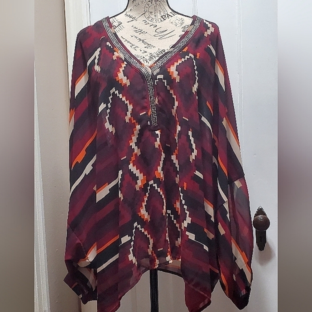 Lane Bryant Semi Sleeve Dress. 🌴
